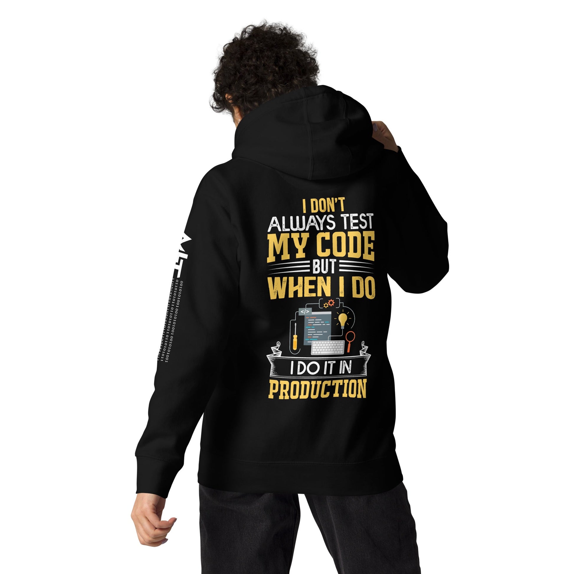 I don't always Test my code V1 - Unisex Hoodie by DarkByteGear