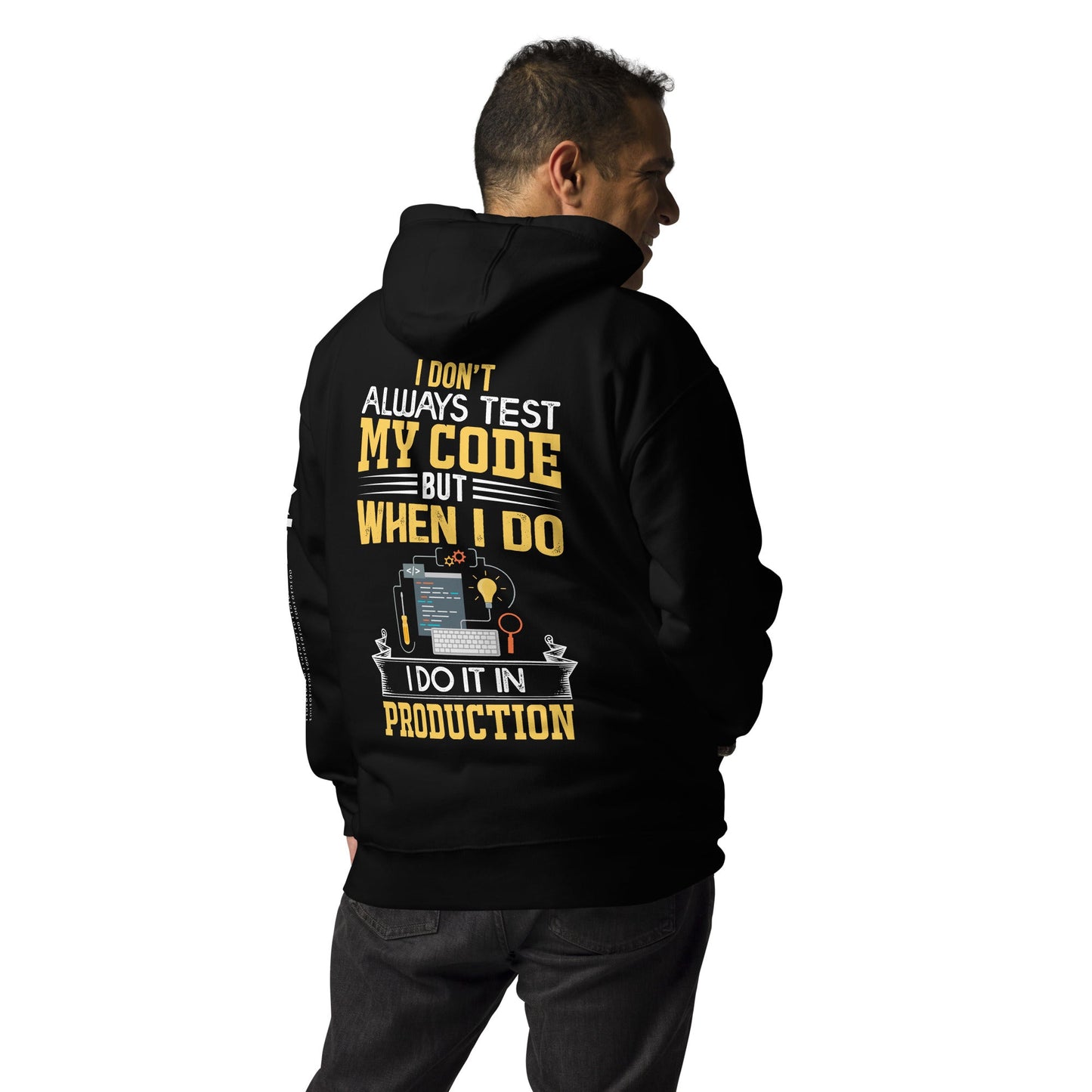 I don't always Test my code V1 - Unisex Hoodie by DarkByteGear