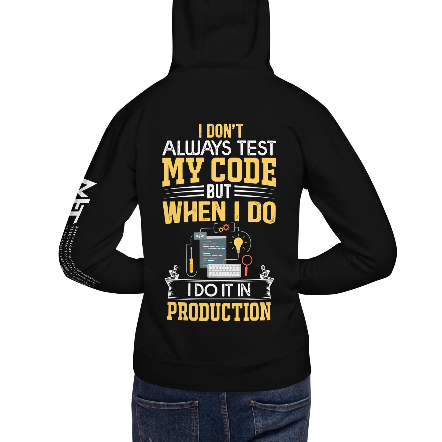 I don't always Test my code V1 - Unisex Hoodie by DarkByteGear