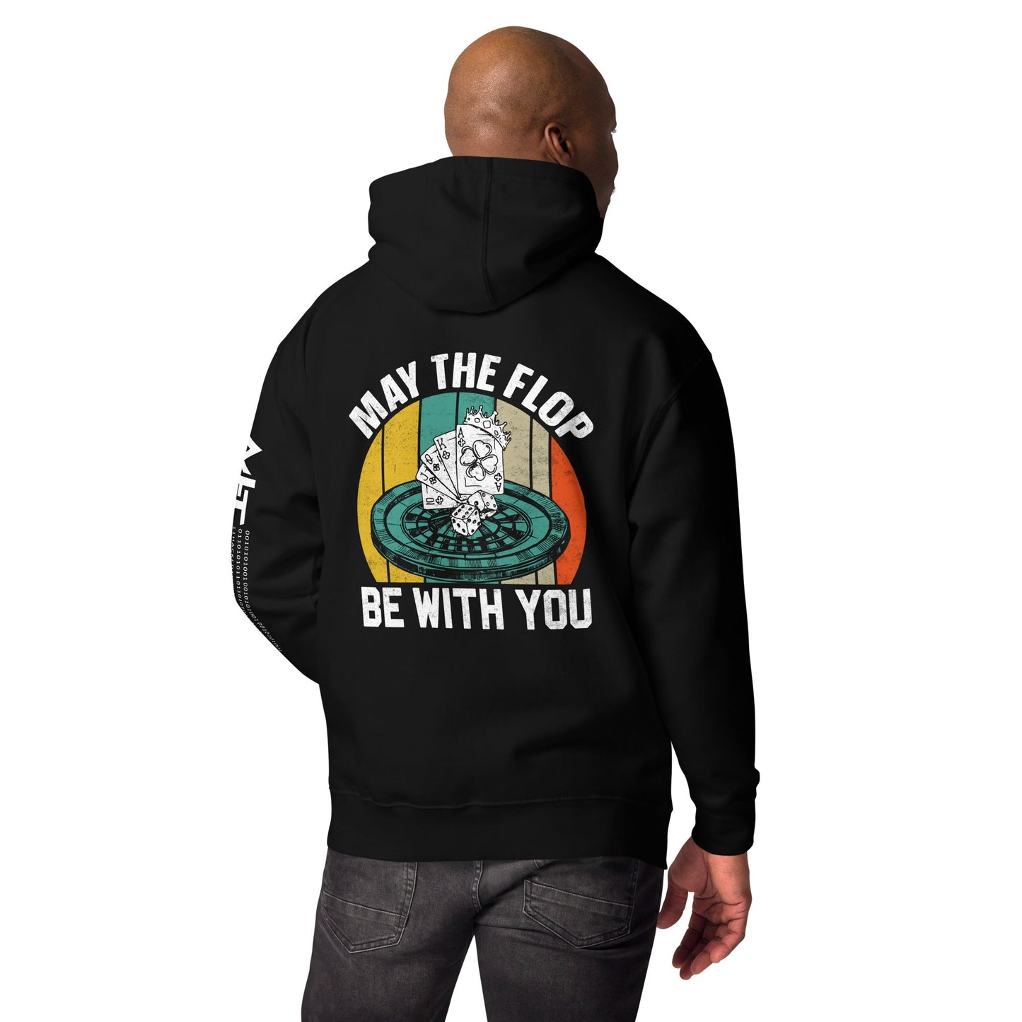May the Flop be with you - Unisex Hoodie ( Back Print ) by DarkByteGear