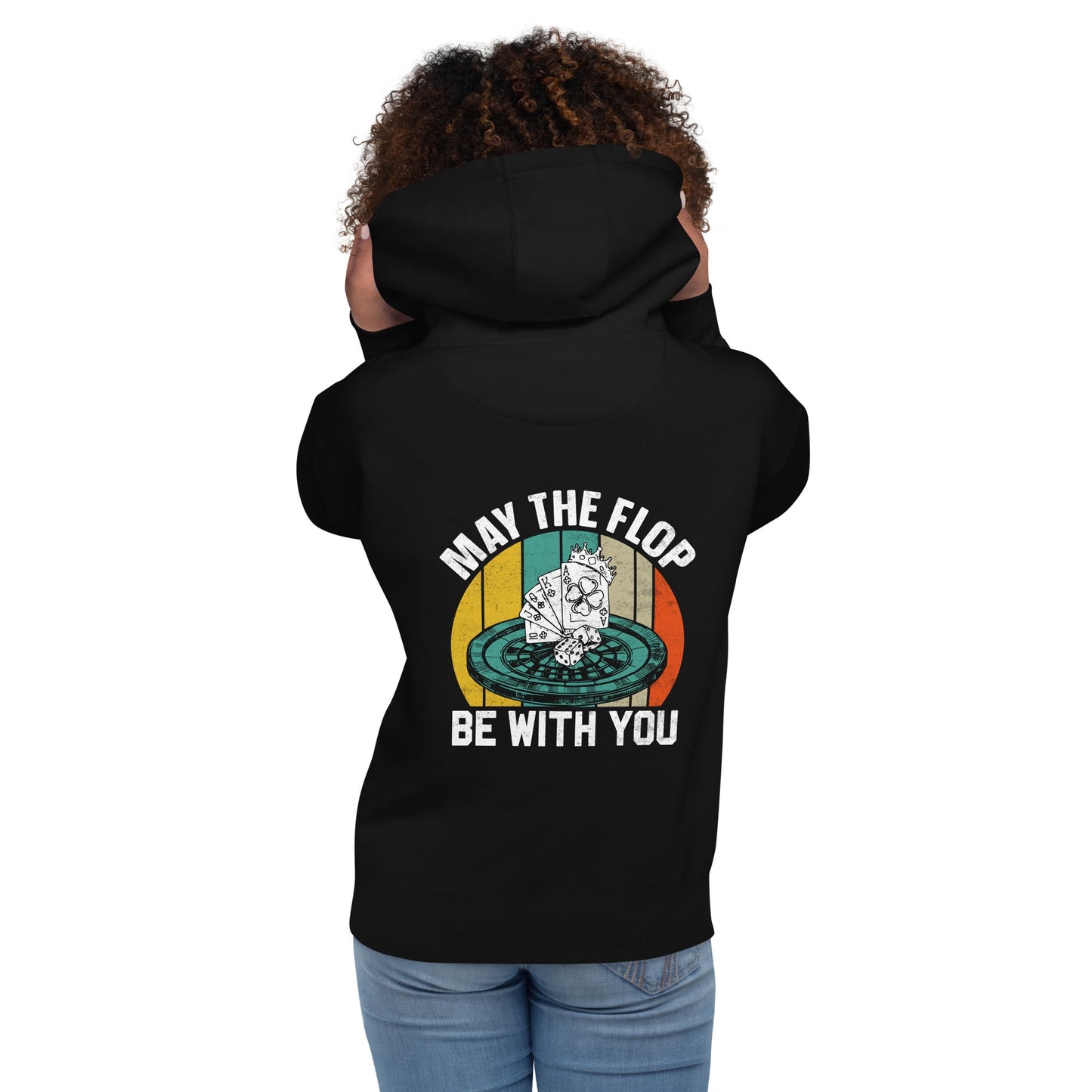 May the Flop be with you - Unisex Hoodie ( Back Print ) by DarkByteGear