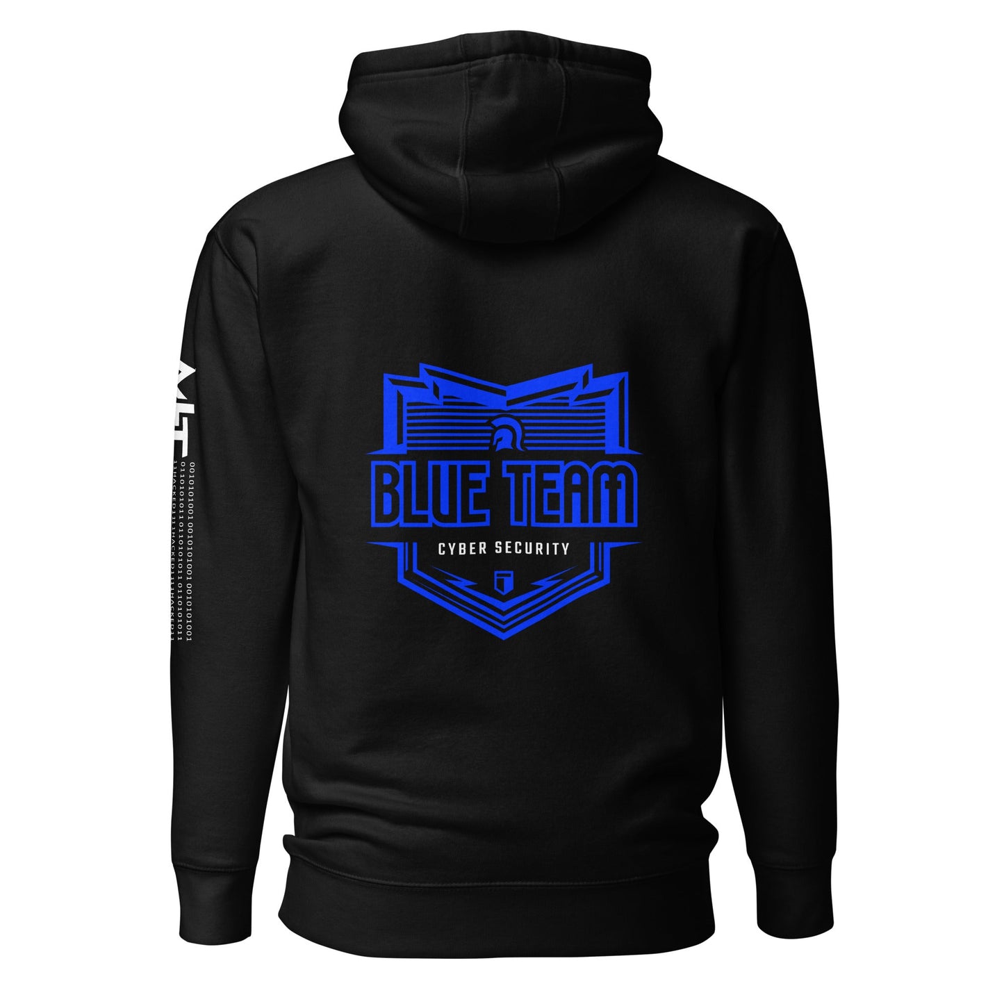 Cyber Security Blue Team 16 - Unisex Hoodie ( Back Print ) by DarkByteGear