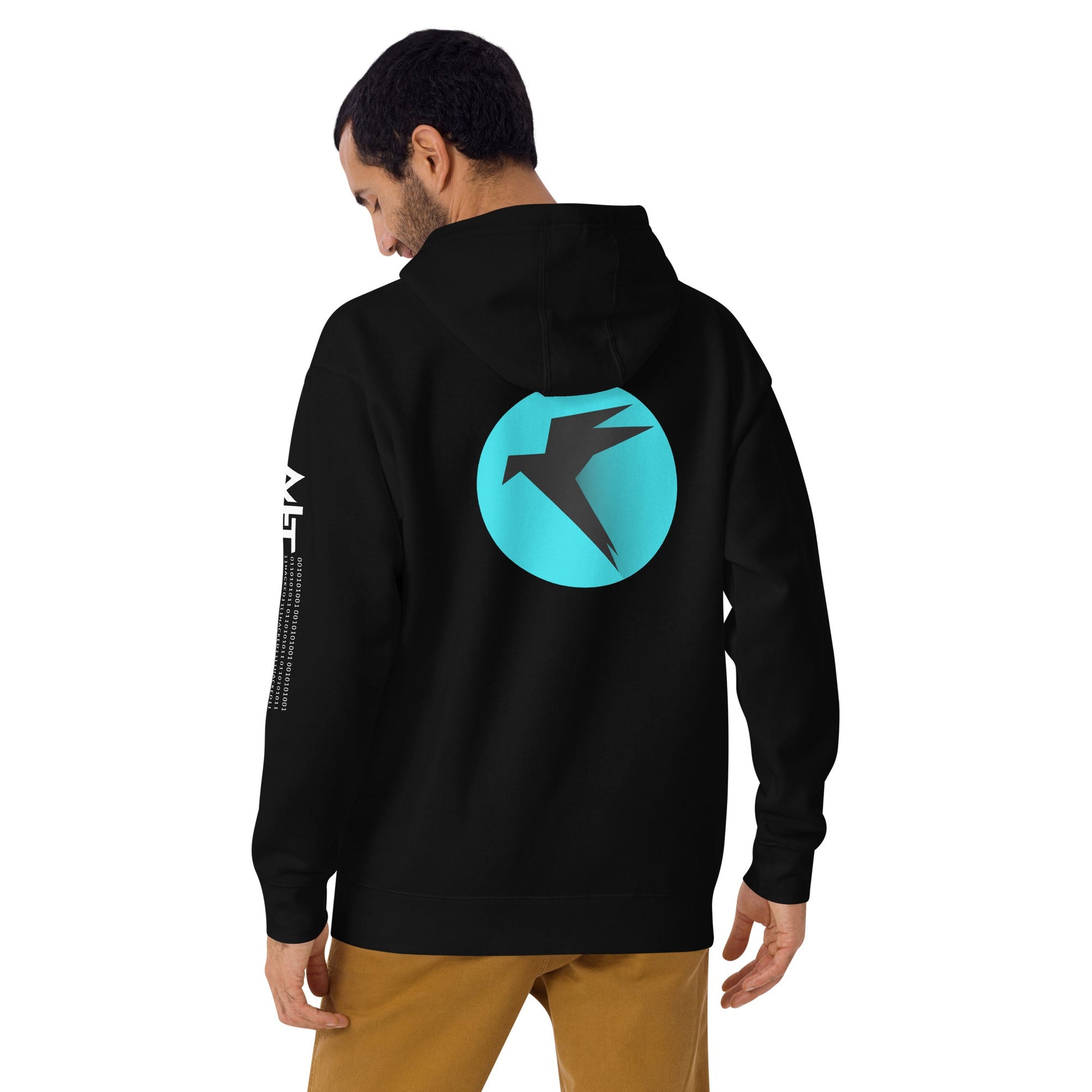 Parrot OS - The operating system for Hackers - Unisex Hoodie (back print) by DarkByteGear