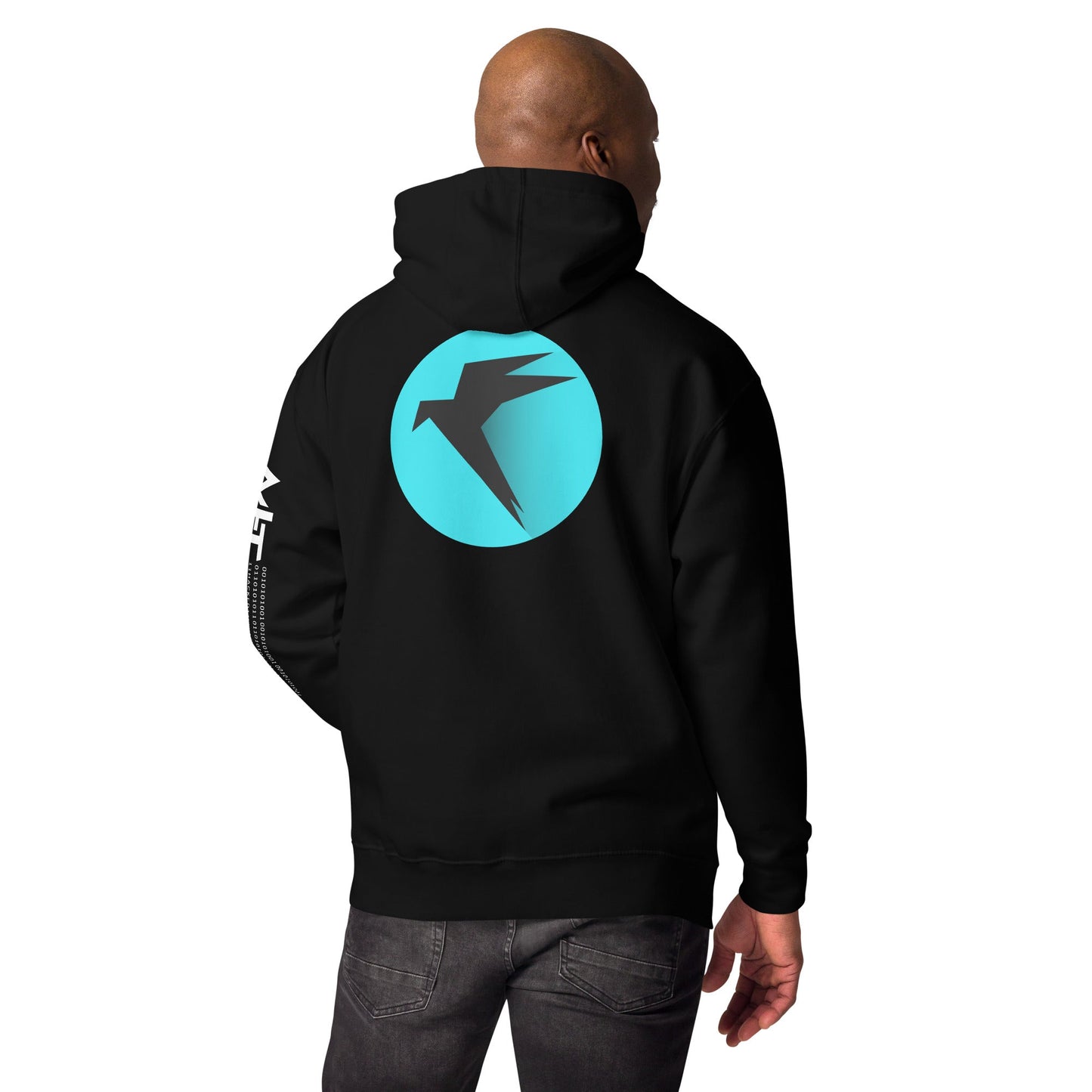 Parrot OS - The operating system for Hackers - Unisex Hoodie (back print) by DarkByteGear
