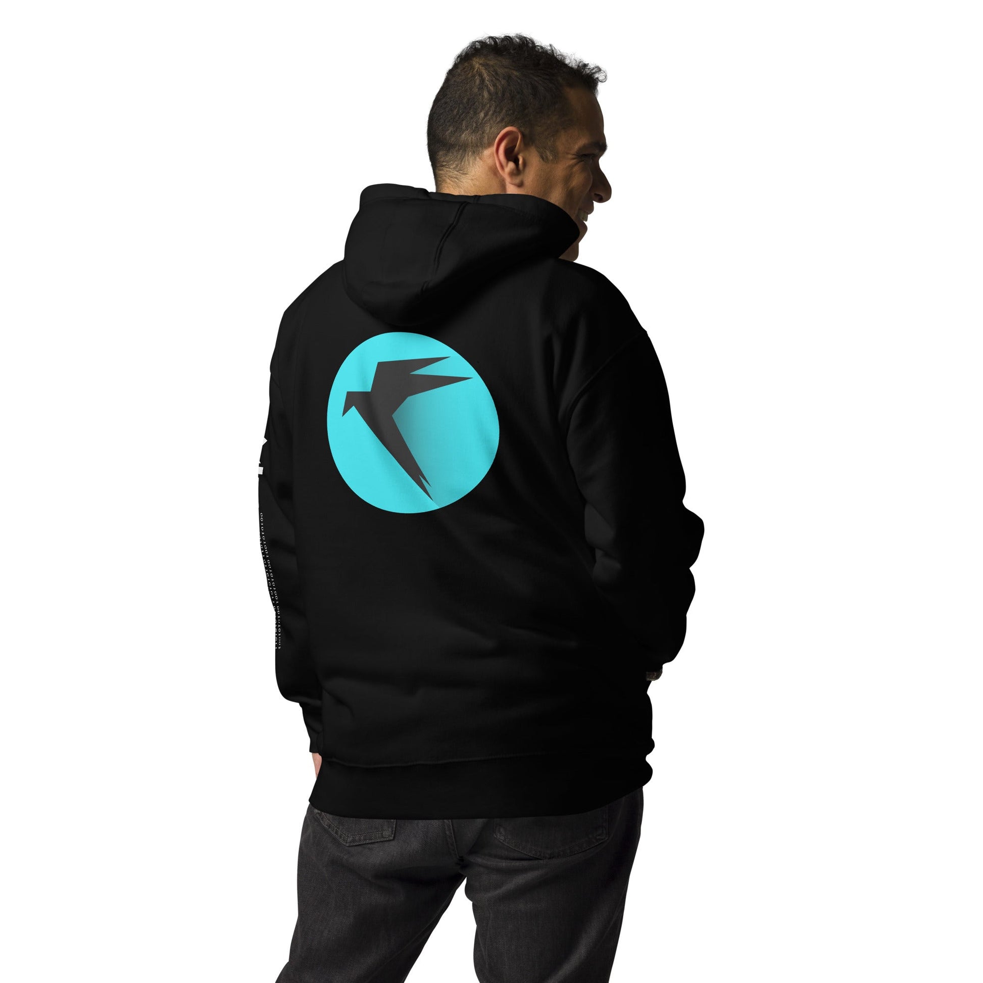 Parrot OS - The operating system for Hackers - Unisex Hoodie (back print) by DarkByteGear