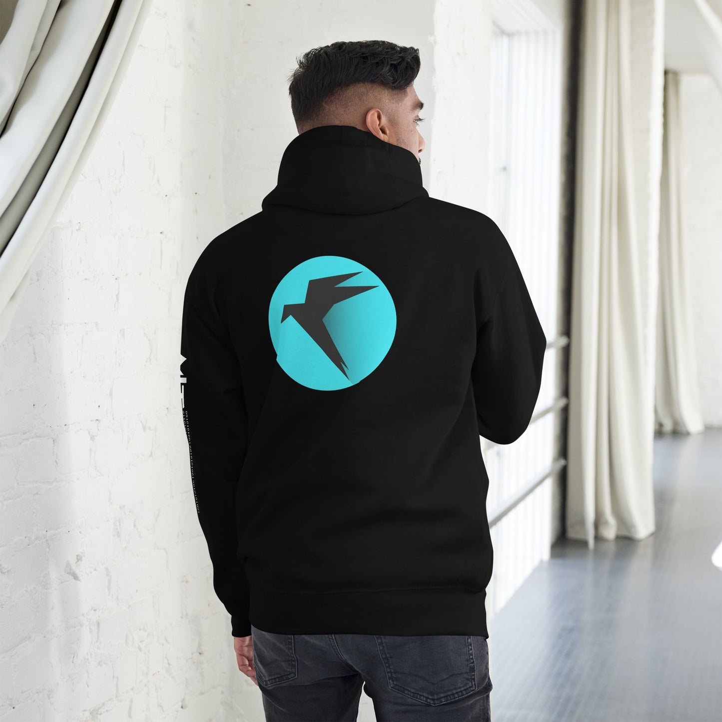 Parrot OS - The operating system for Hackers - Unisex Hoodie (back print) by DarkByteGear