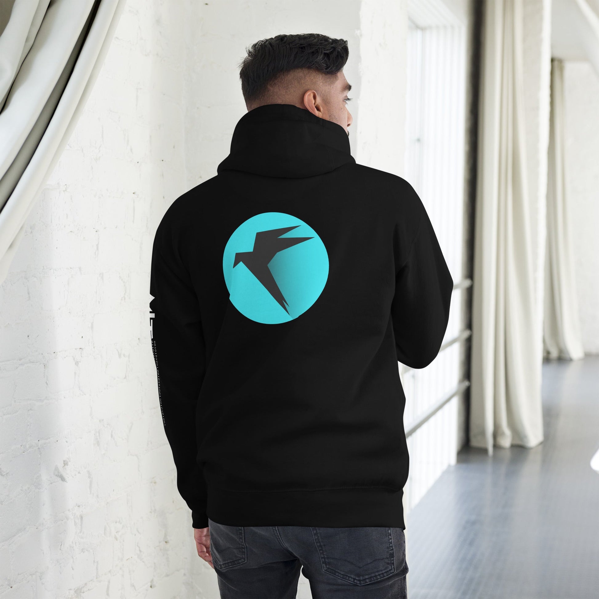 Parrot OS - The operating system for Hackers - Unisex Hoodie (back print) by DarkByteGear