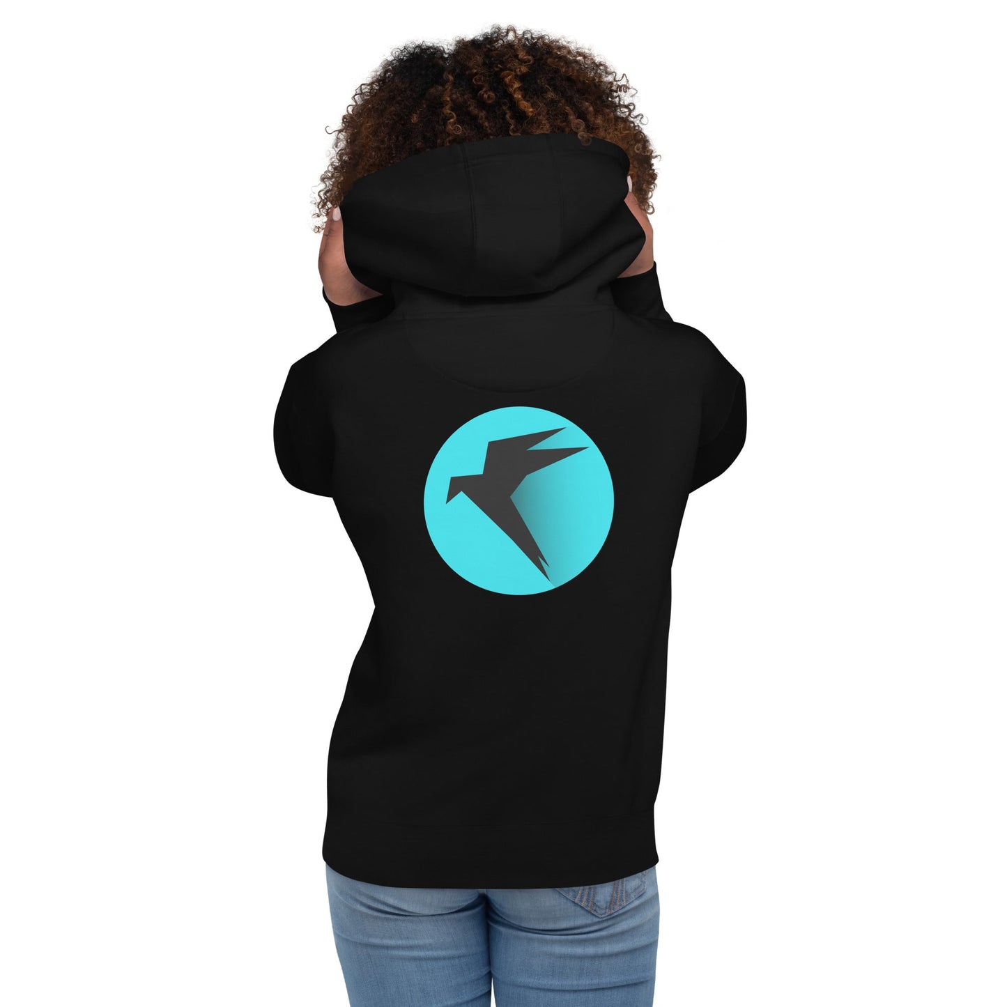 Parrot OS - The operating system for Hackers - Unisex Hoodie (back print) by DarkByteGear