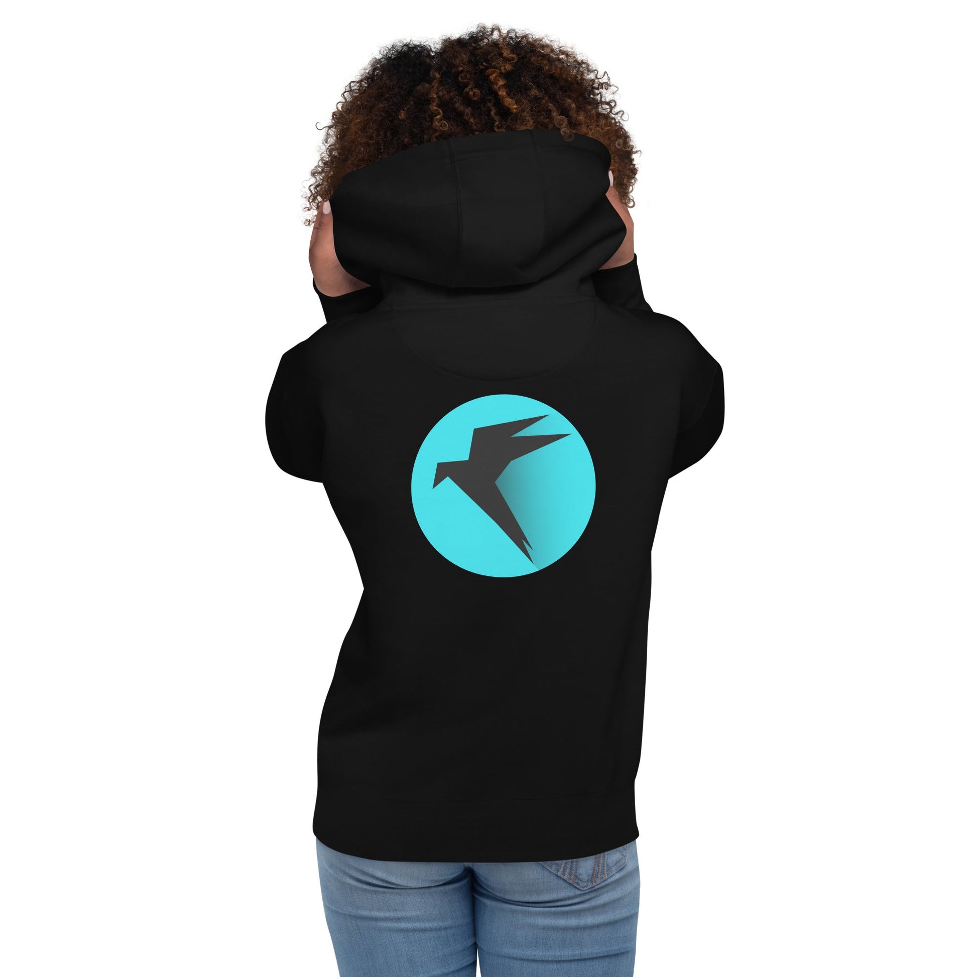 Parrot OS - The operating system for Hackers - Unisex Hoodie (back print) by DarkByteGear