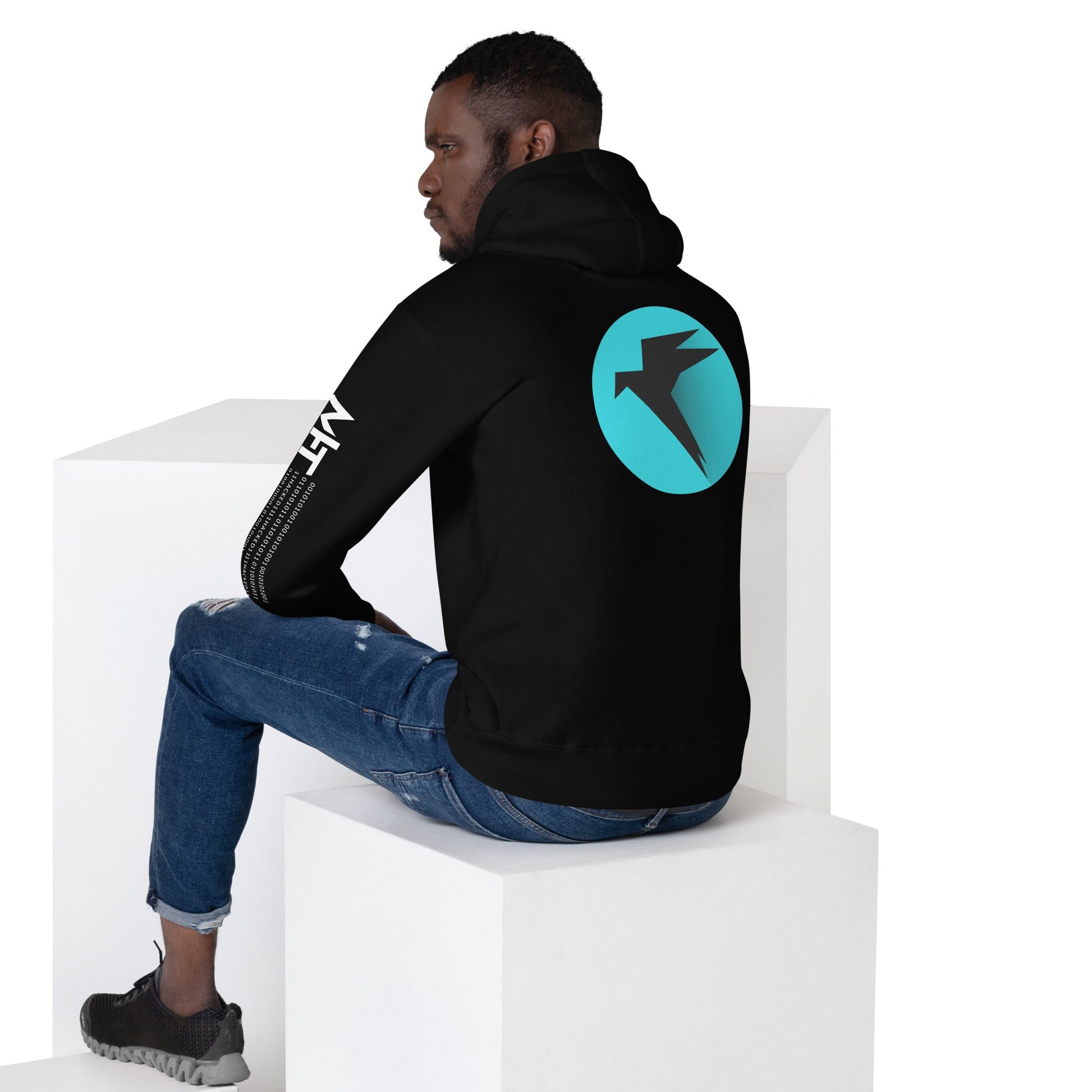 Parrot OS - The operating system for Hackers - Unisex Hoodie (back print) by DarkByteGear