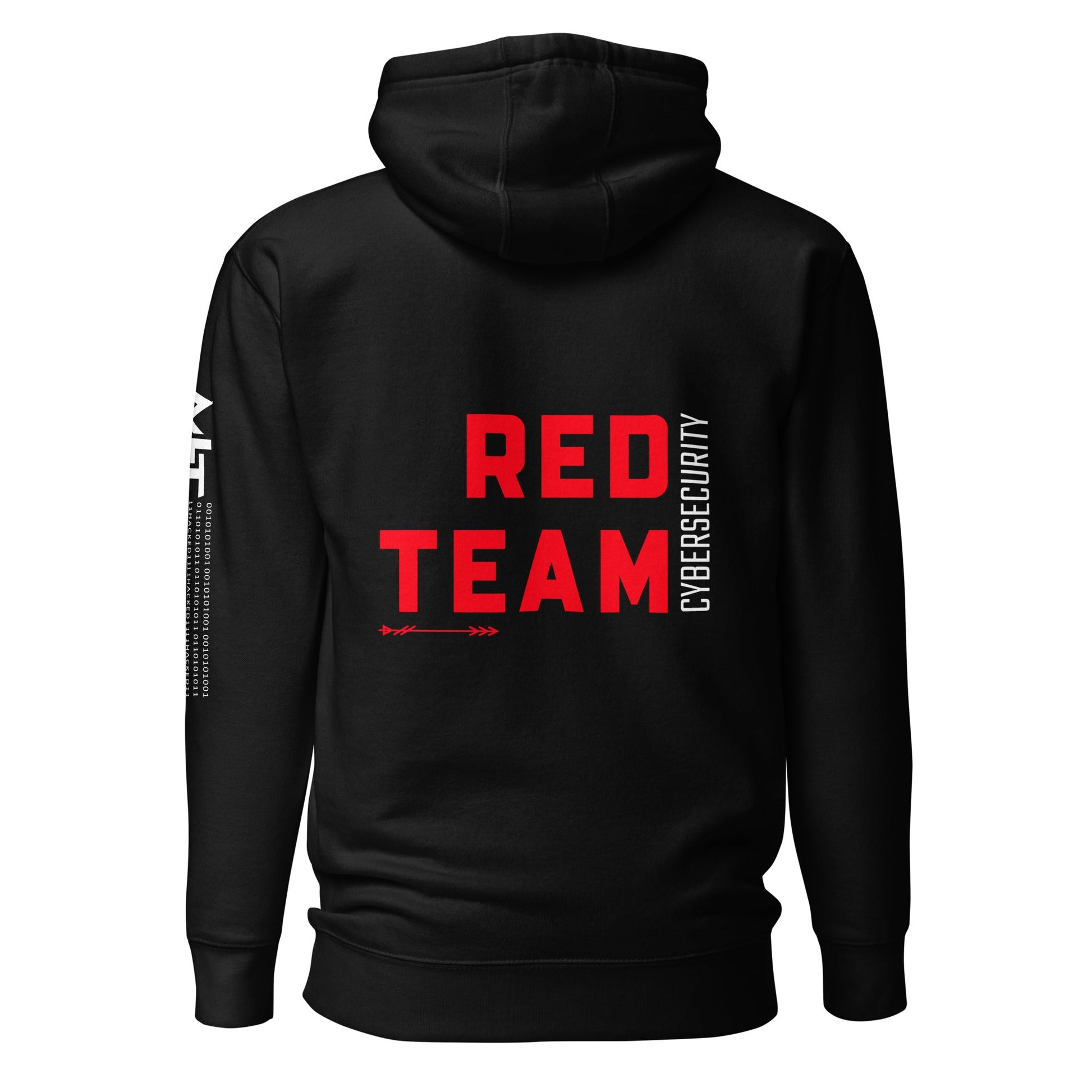 Cyber Security Red Team V8 - Unisex Hoodie ( Back Print ) by DarkByteGear