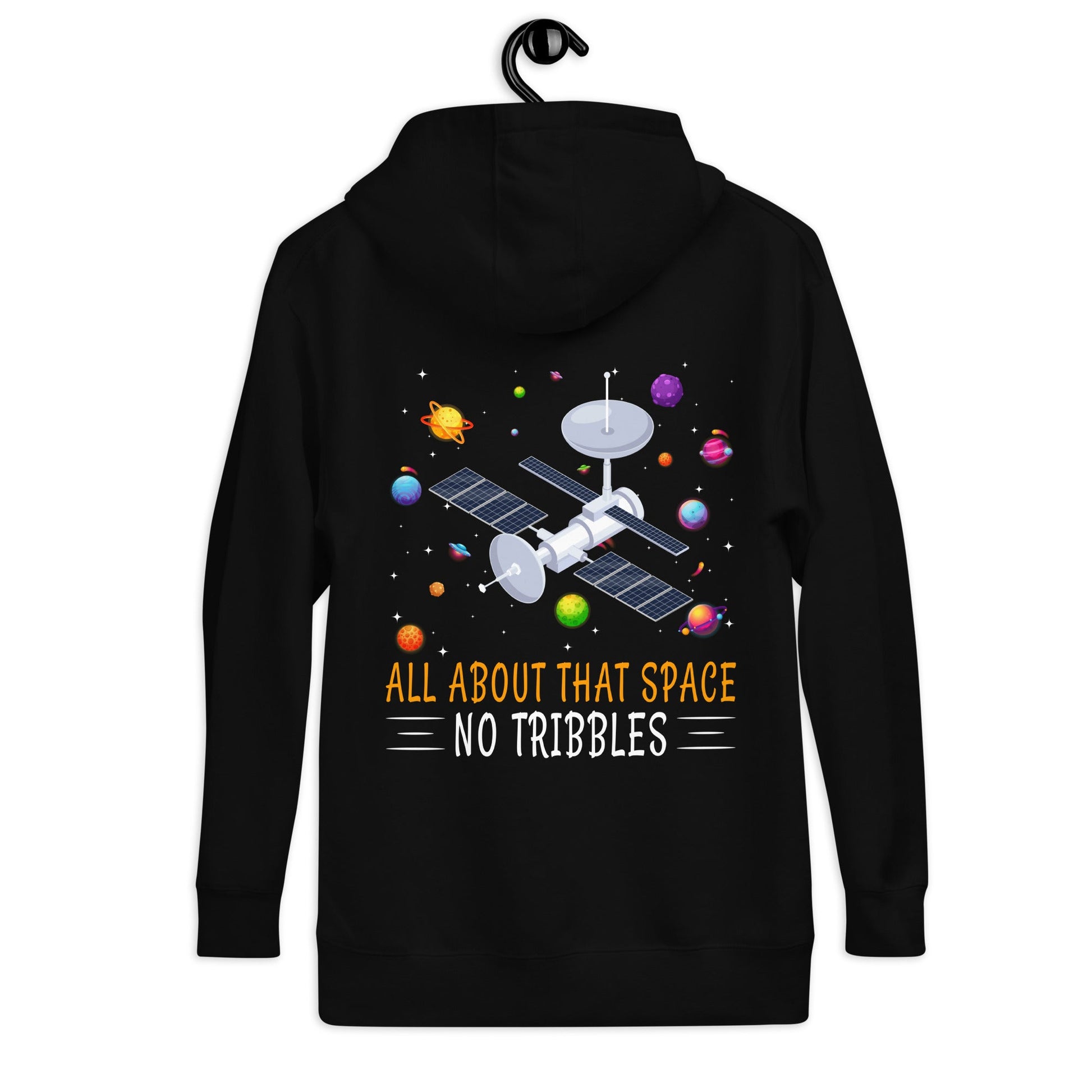 All about that Space - Unisex Hoodie ( Back Print ) by DarkByteGear