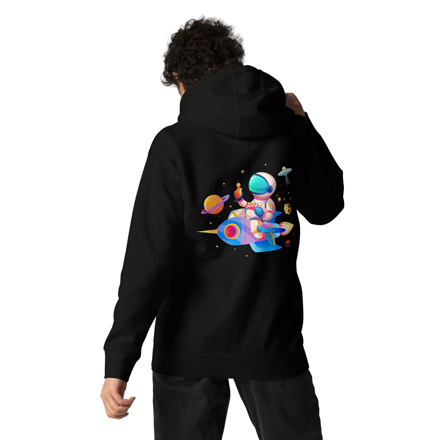 Explore - Unisex Hoodie ( Back Print ) by DarkByteGear