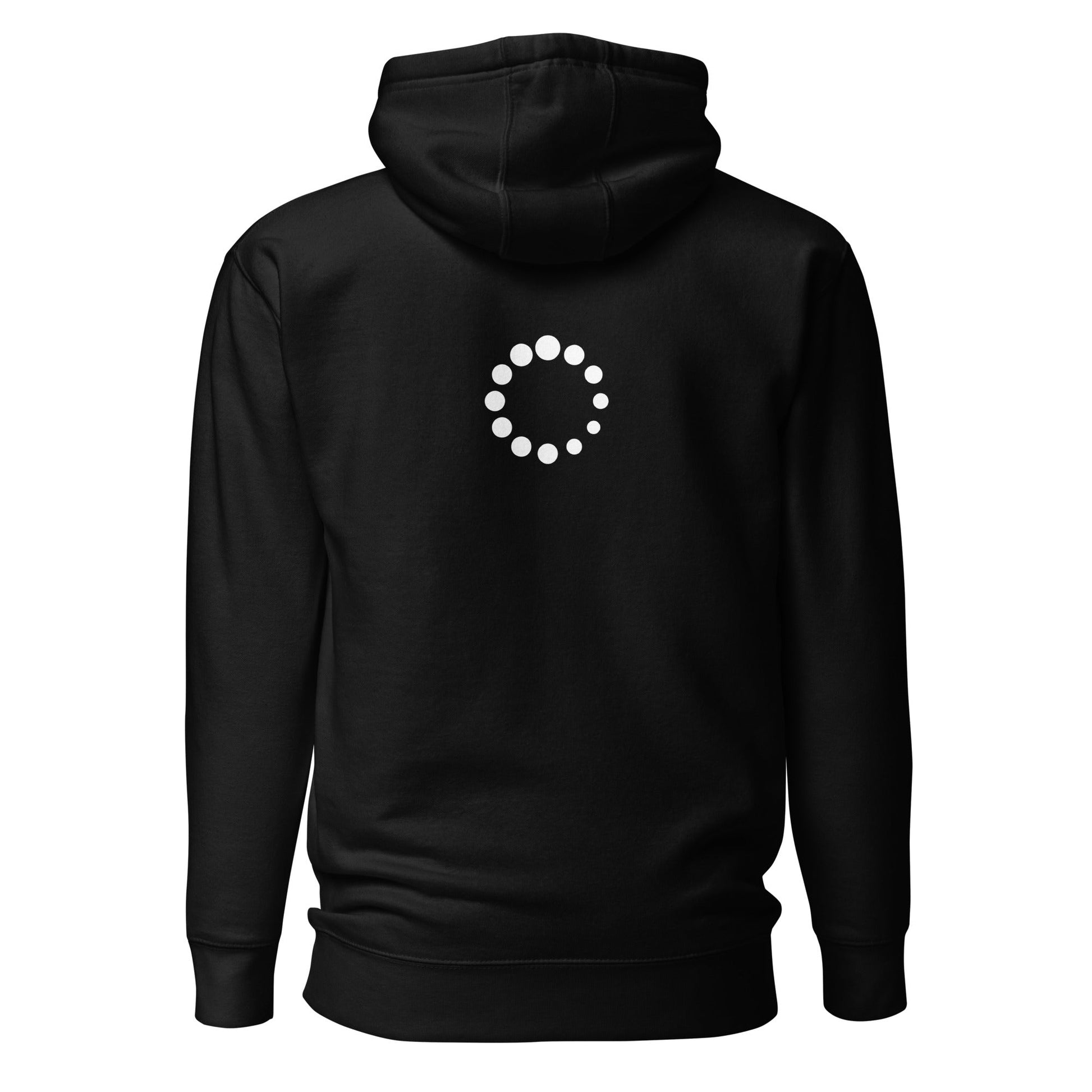 Loading - Unisex Hoodie (back print) by DarkByteGear