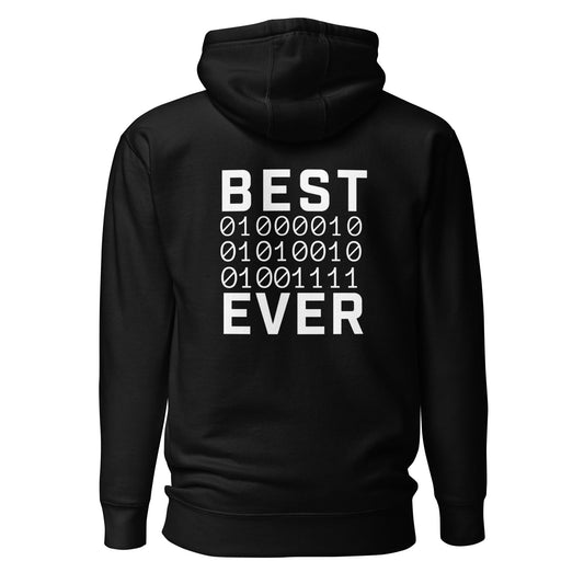 Best Bro Ever - Unisex Hoodie (back print) by DarkByteGear