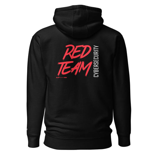 Cyber Security Red Team v6 - Unisex Hoodie (all sides print) by DarkByteGear