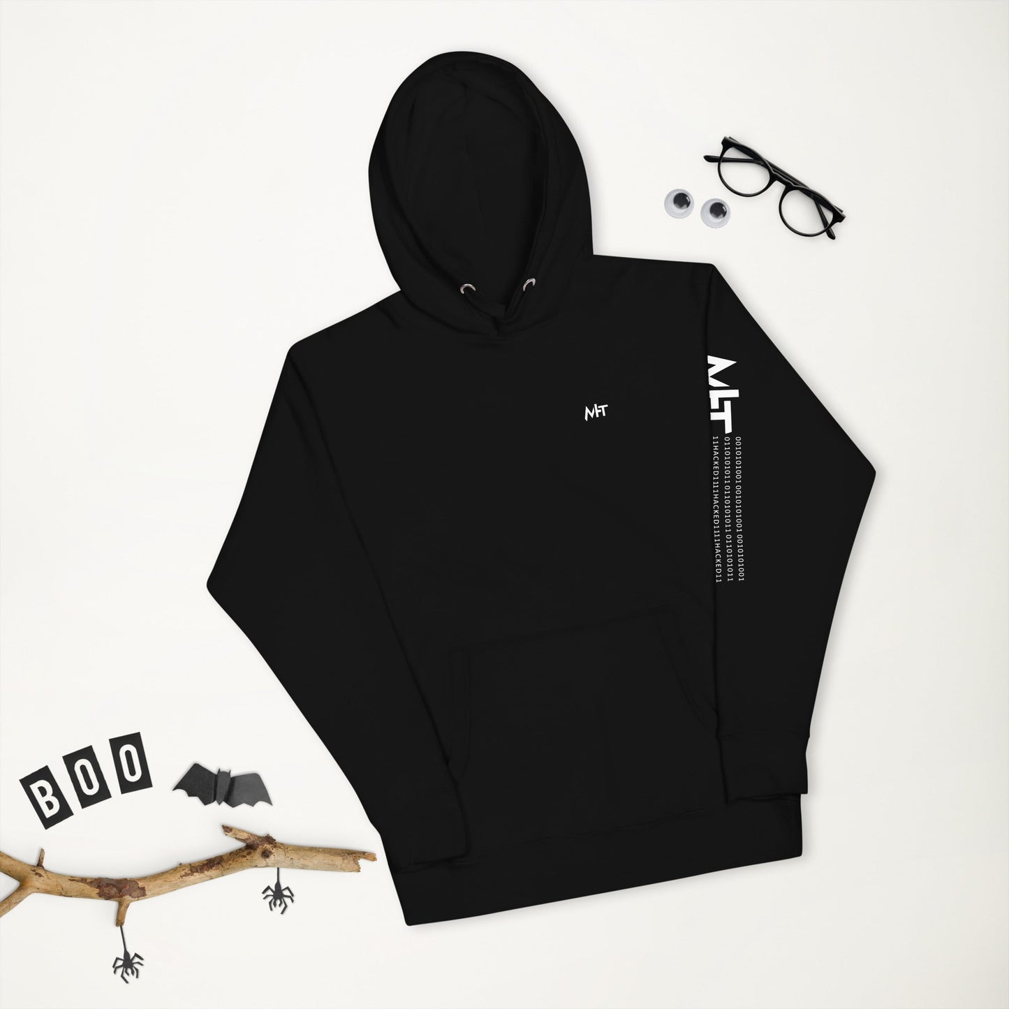 I Candle Stick - Unisex Hoodie ( Back Print ) by DarkByteGear
