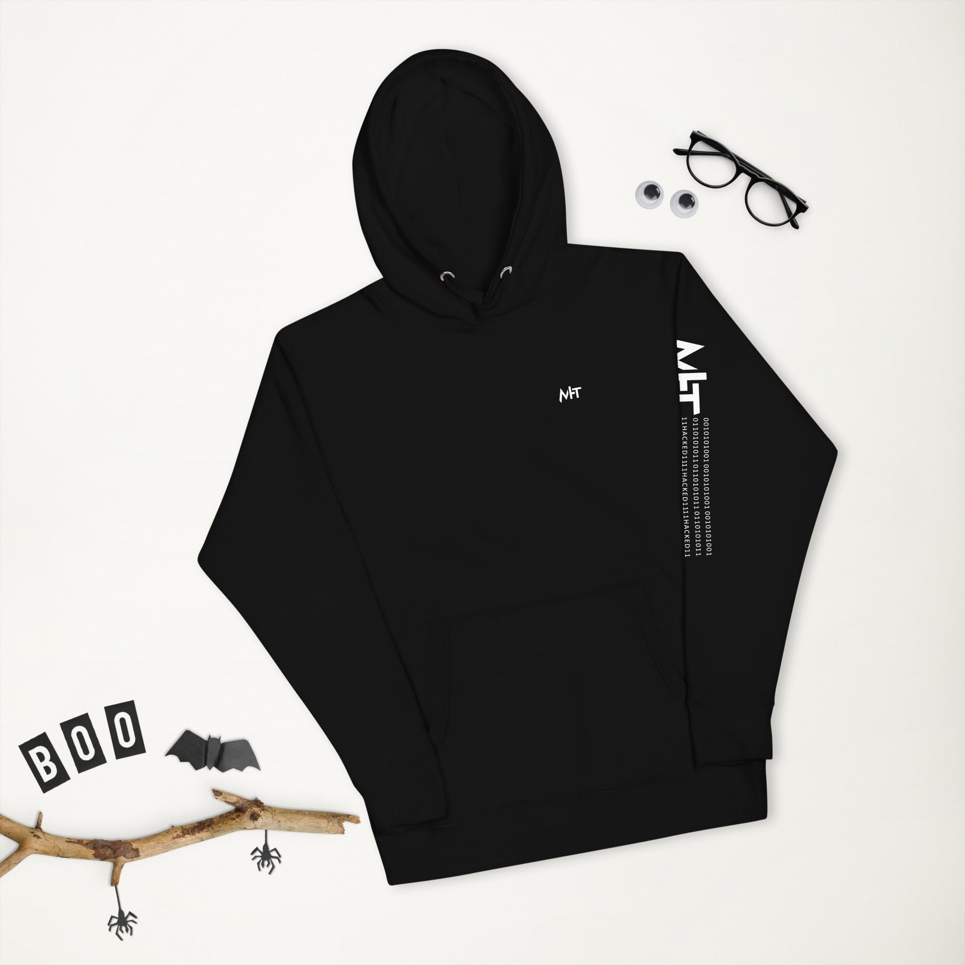 I Candle Stick - Unisex Hoodie ( Back Print ) by DarkByteGear