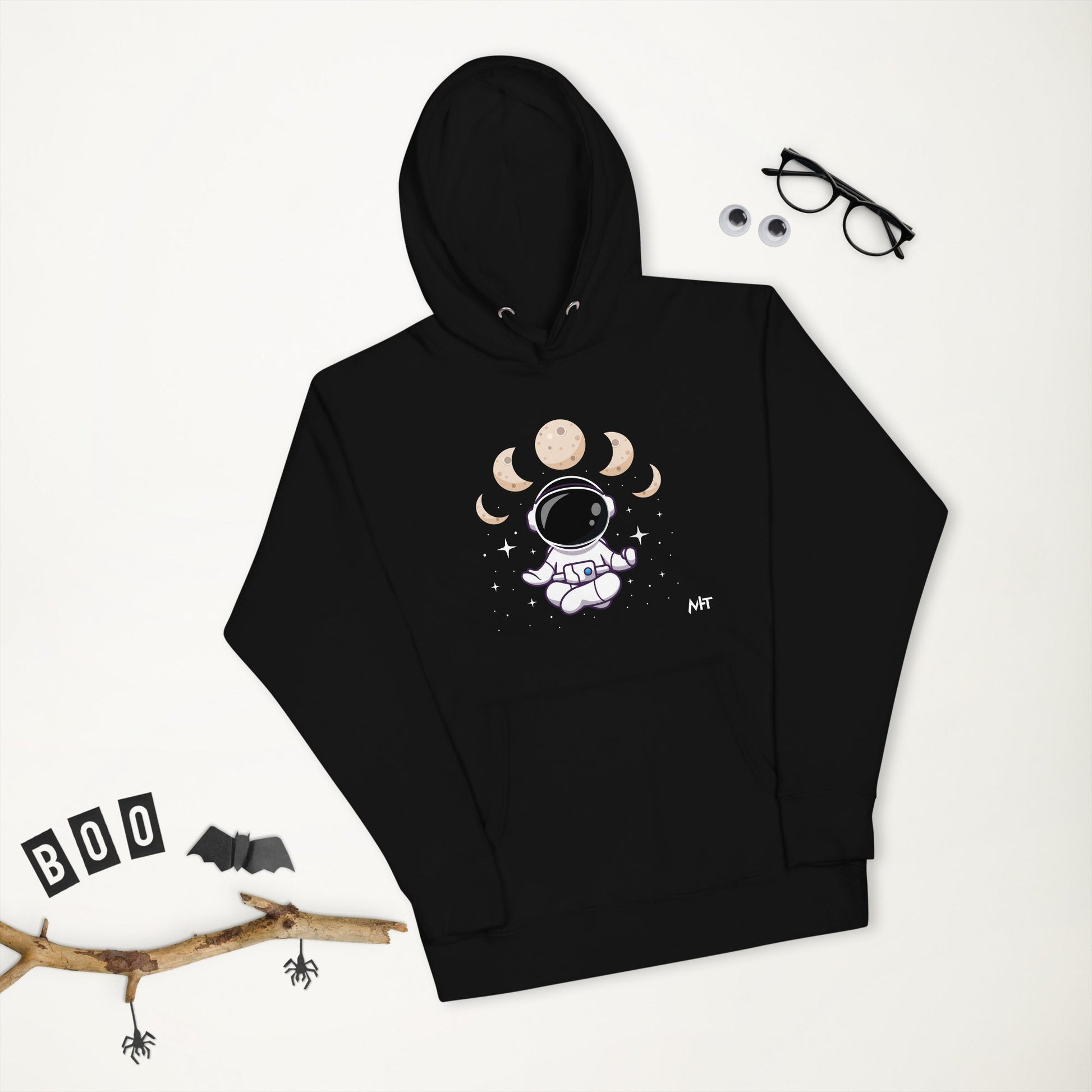 Astronaut Meditation - Unisex Hoodie by DarkByteGear