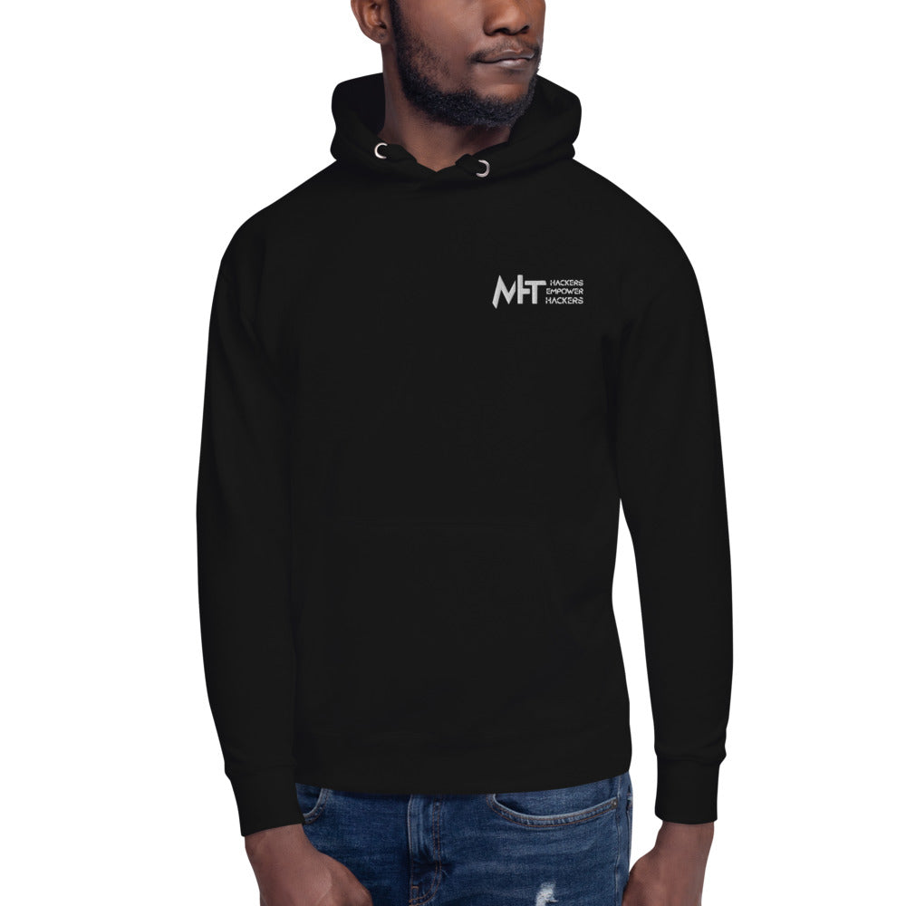 MHT - Unisex Hoodie (embroidery) by DarkByteGear