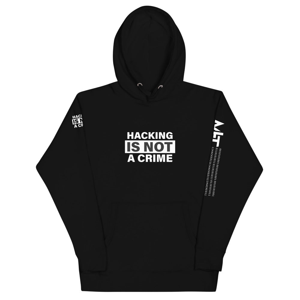 Hacking is not a crime - Unisex Hoodie by DarkByteGear