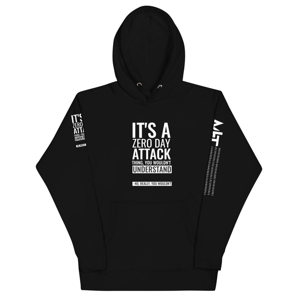 Its a 0 day attack - Unisex Hoodie by DarkByteGear
