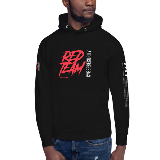 Cyber Security Red Team V10 - Unisex Hoodie by DarkByteGear