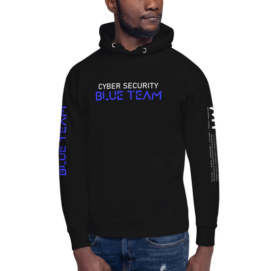 Cybersecurity Blue Team v4 - Unisex Hoodie by DarkByteGear