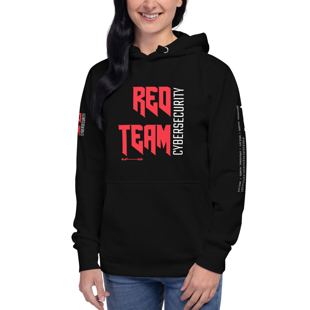 Cyber Security Red Team V9 - Unisex Hoodie by DarkByteGear
