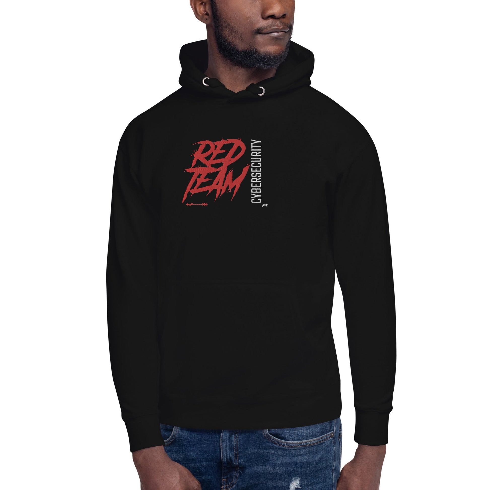Cyber Security Red Team V10 - Unisex Hoodie (embroidered) by DarkByteGear