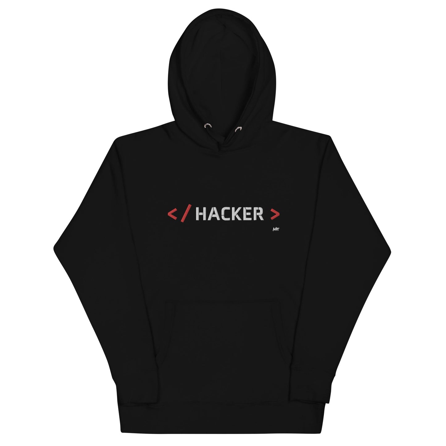 Hacker - Unisex Hoodie (embroidered) by DarkByteGear