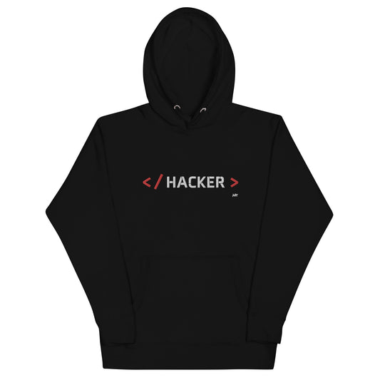Hacker - Unisex Hoodie (embroidered) by DarkByteGear