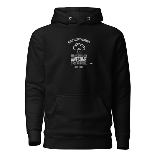 Cloud Security Engineer v1 - Unisex Hoodie by DarkByteGear