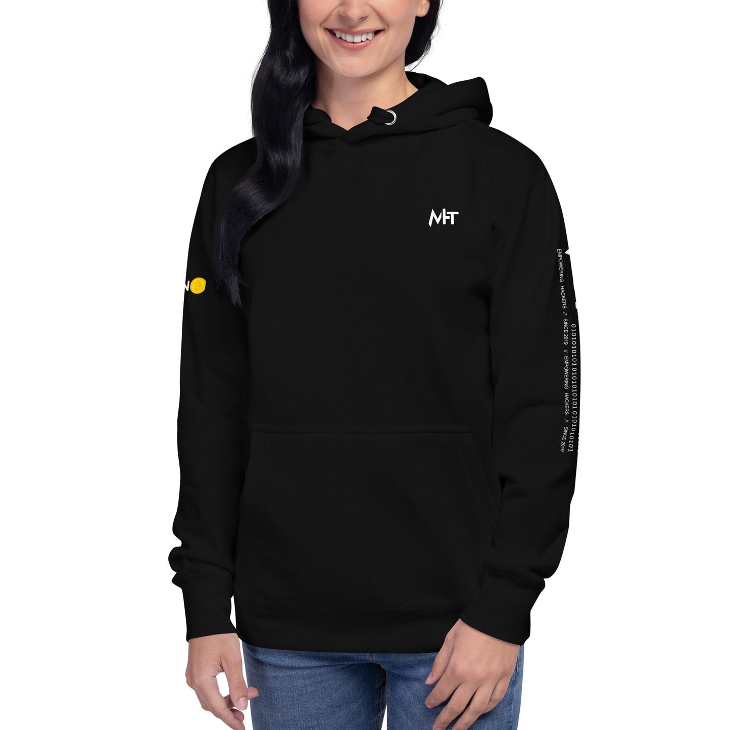 Plan B - Unisex Hoodie (Back Print) by DarkByteGear