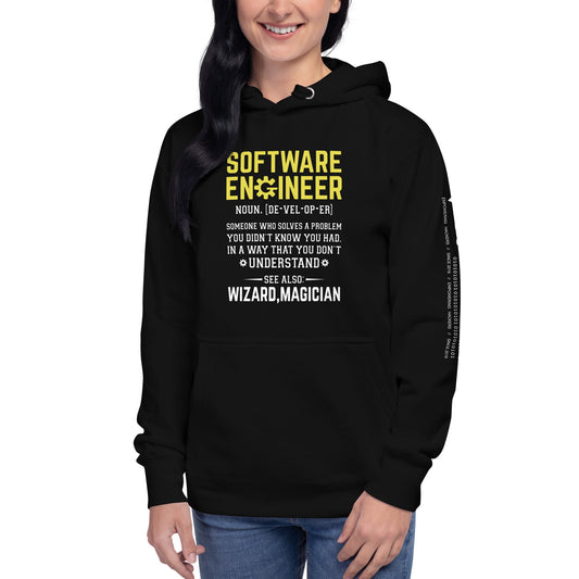 Software Engineer - Unisex Hoodie by DarkByteGear