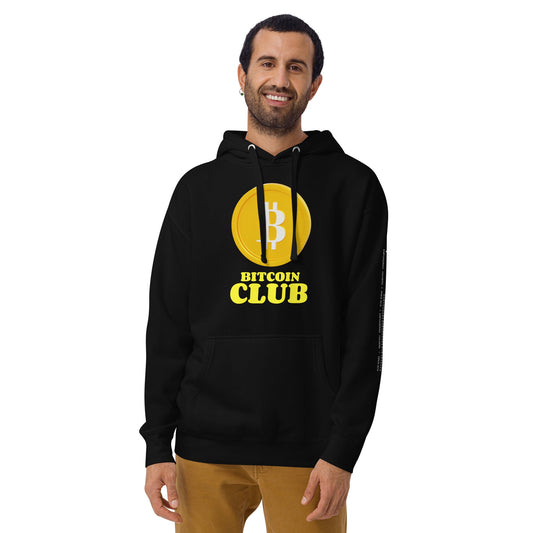 BITCOIN CLUB V1 - Unisex Hoodie by DarkByteGear
