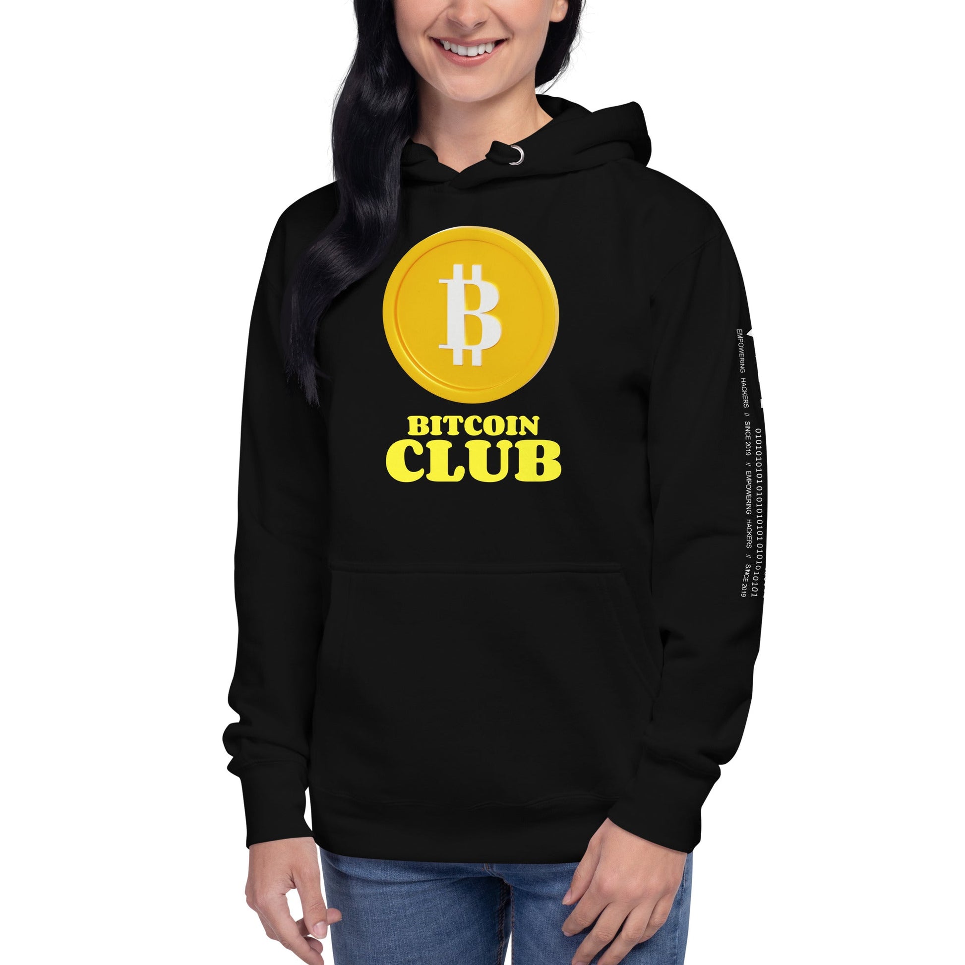 BITCOIN CLUB V1 - Unisex Hoodie by DarkByteGear