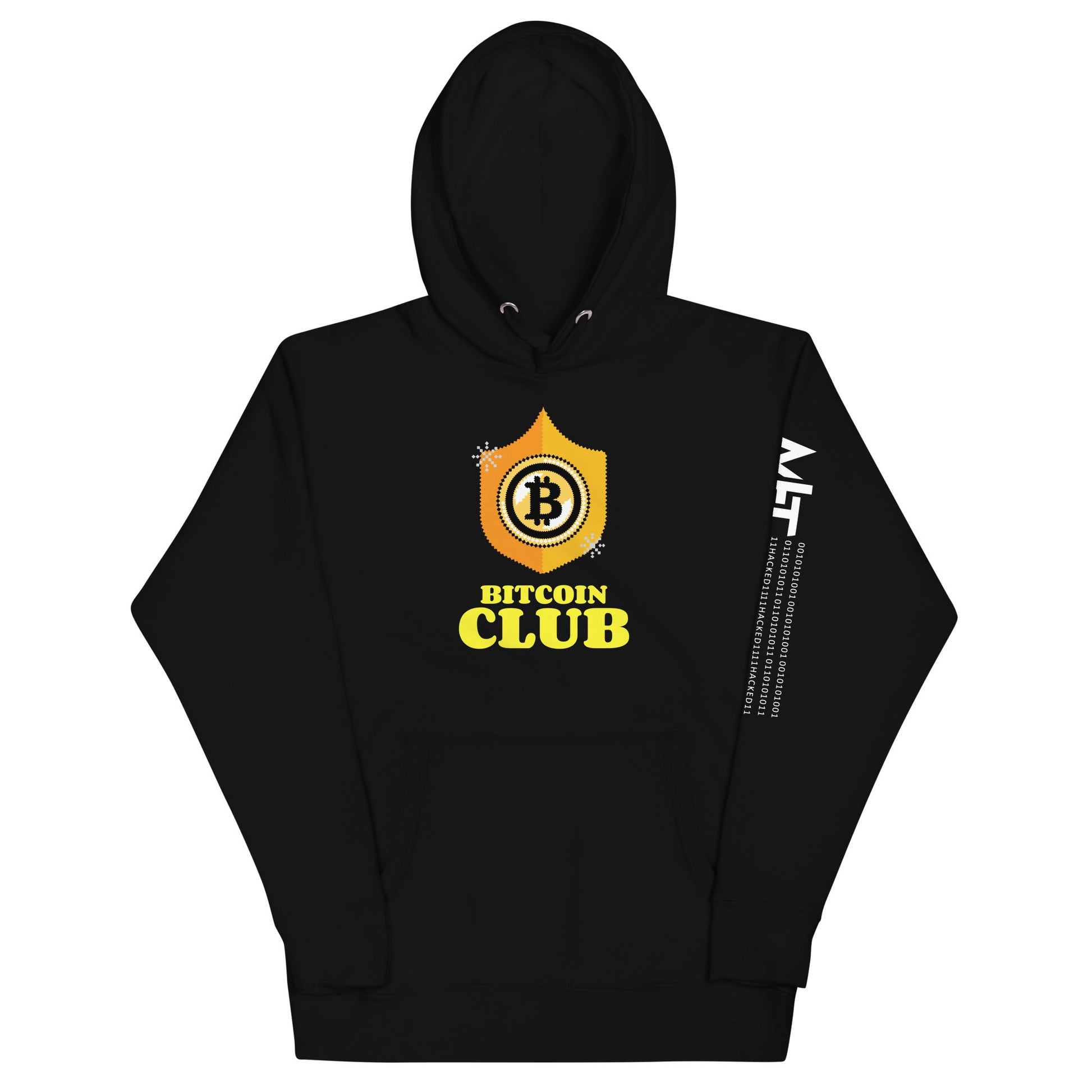 Bitcoin Club V2 Unisex Hoodie by DarkByteGear