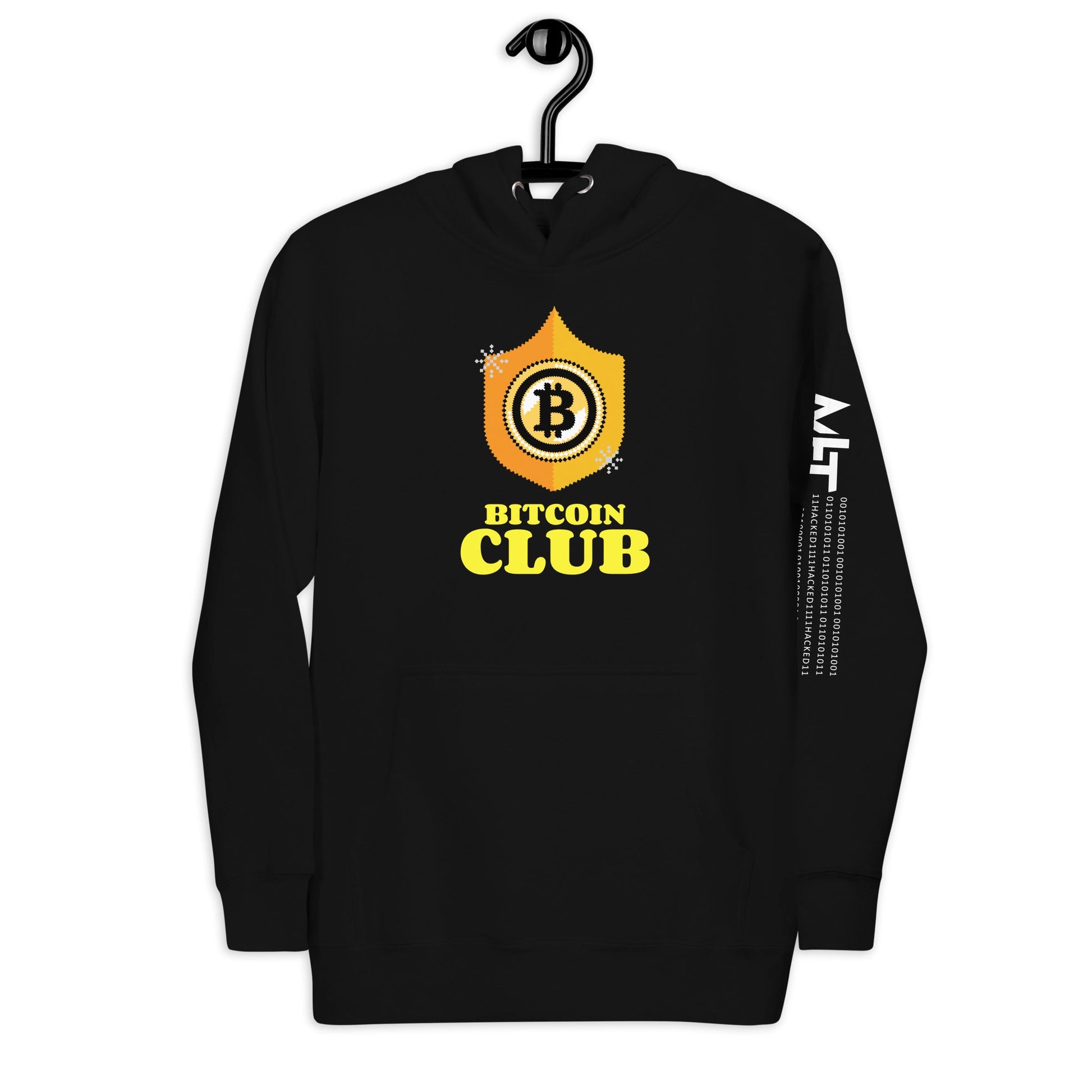 Bitcoin Club V2 Unisex Hoodie by DarkByteGear