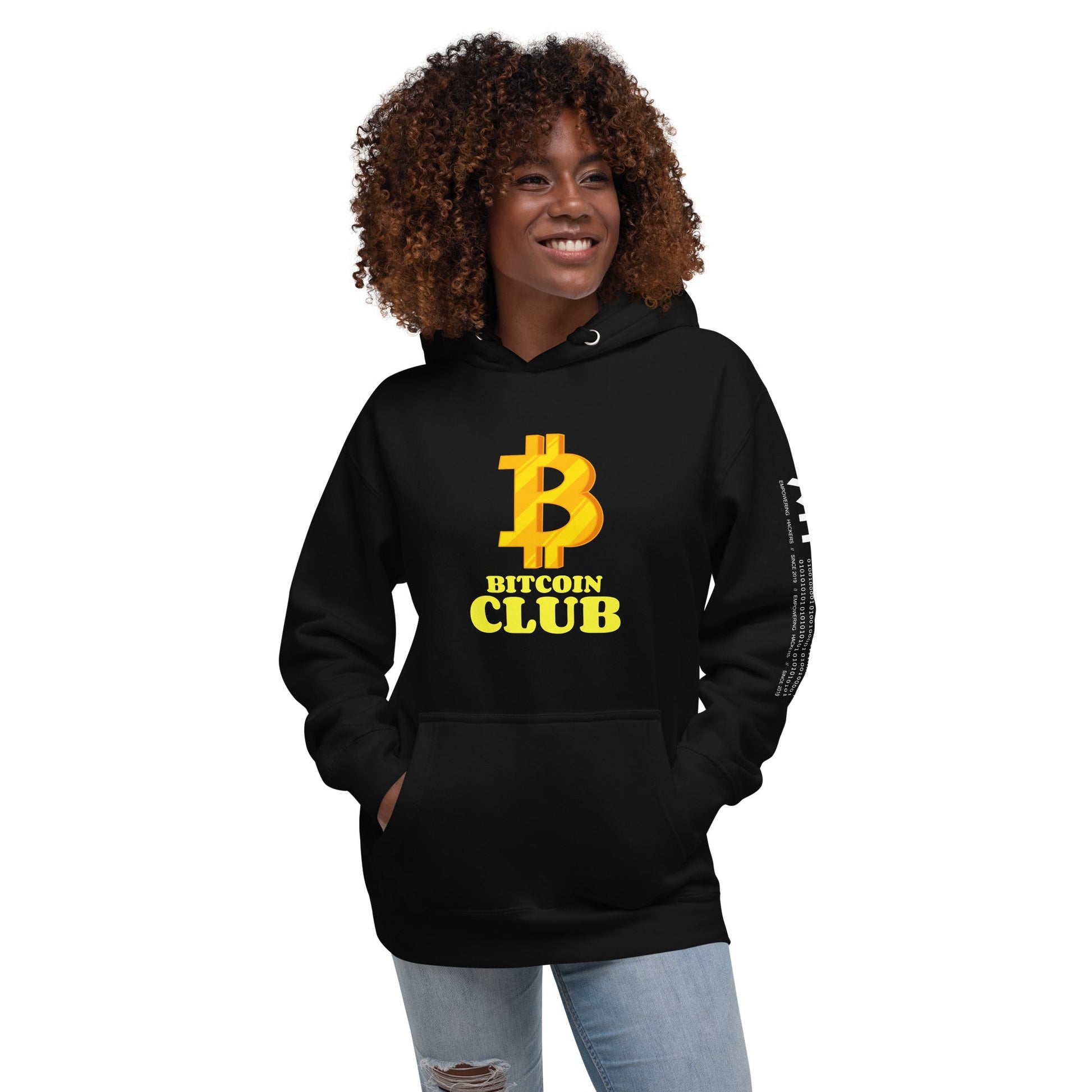 BITCOIN CLUB V5 - Unisex Hoodie by DarkByteGear