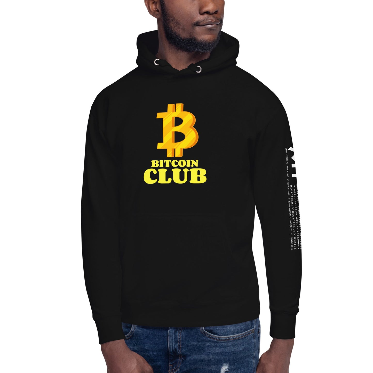 BITCOIN CLUB V5 - Unisex Hoodie by DarkByteGear