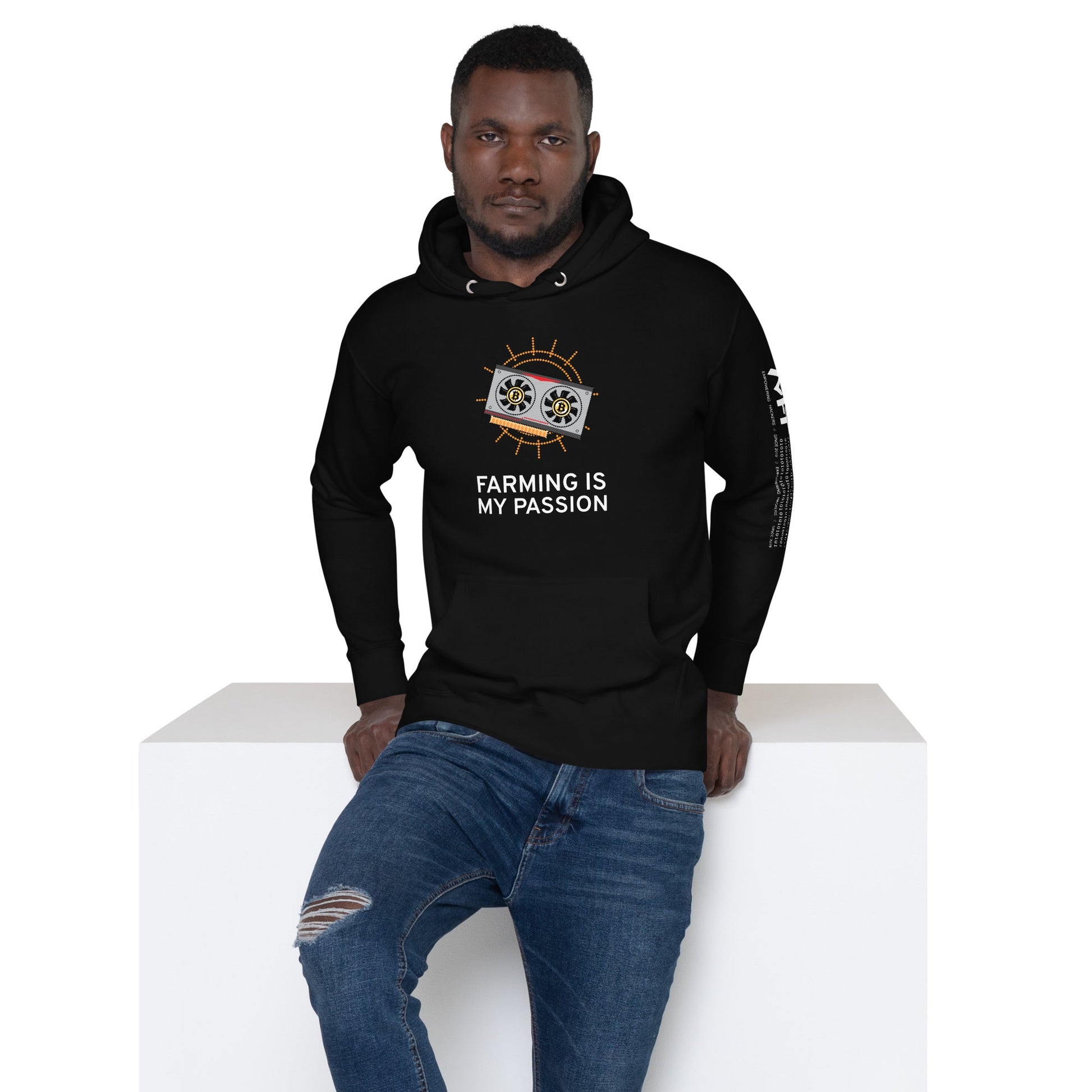 Farming is my passion - Unisex Hoodie by DarkByteGear