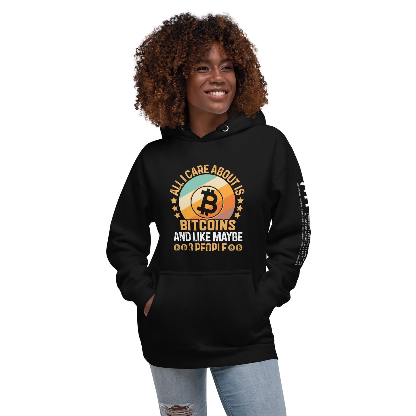 All I Care About Is Unisex Hoodie by DarkByteGear