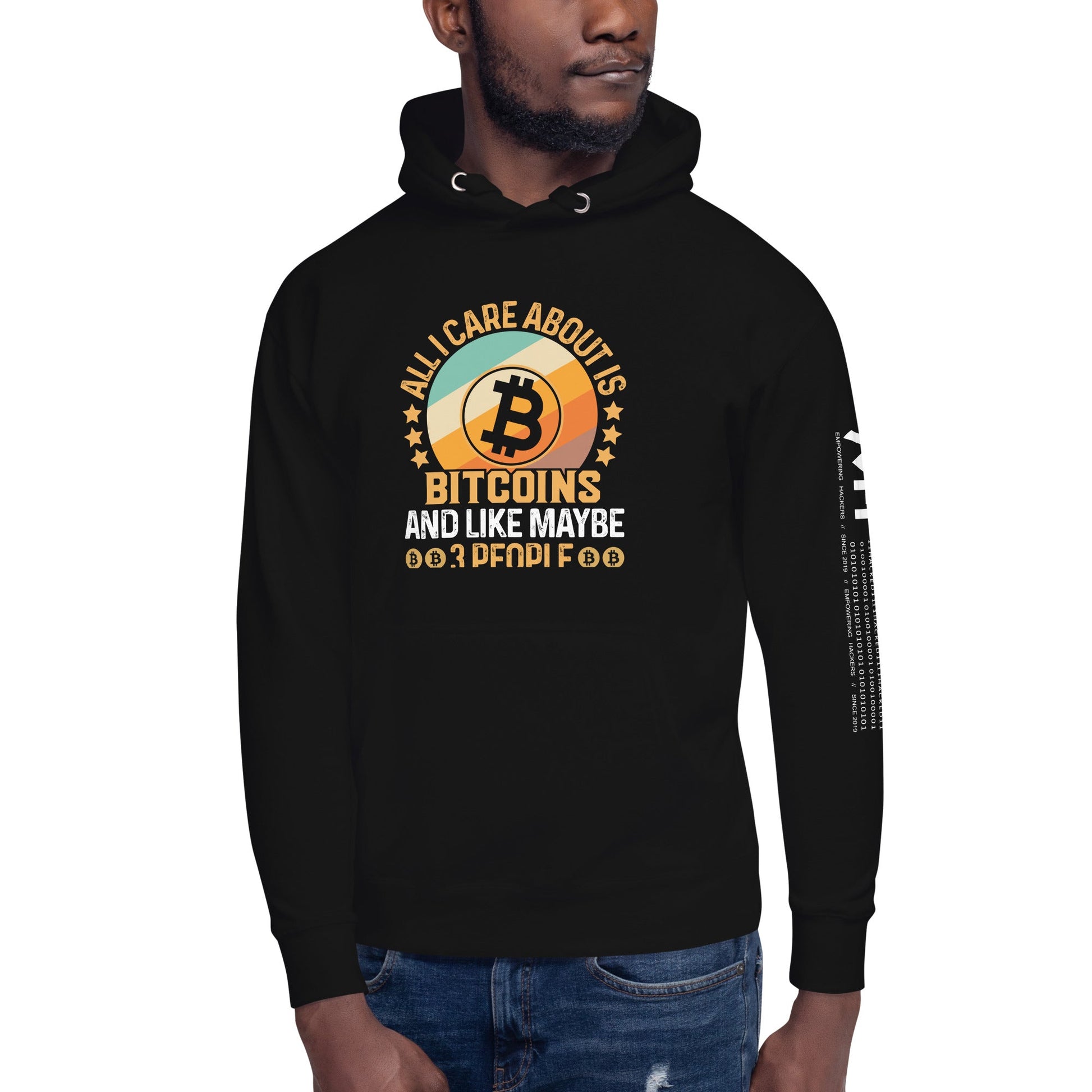 All I Care About Is Unisex Hoodie by DarkByteGear