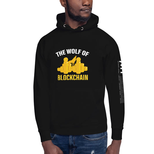 The Wolf of Blockchain - Unisex Hoodie by DarkByteGear