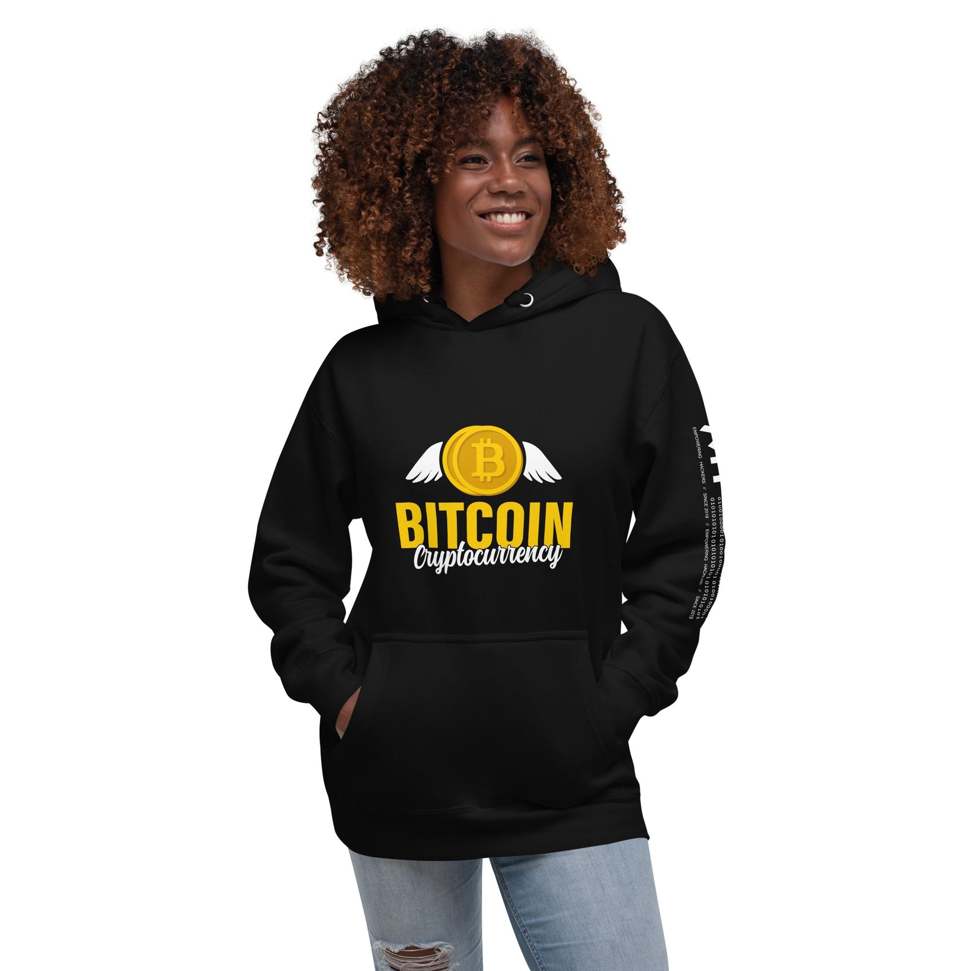 Bitcoin Cryptocurrency - Unisex Hoodie by DarkByteGear