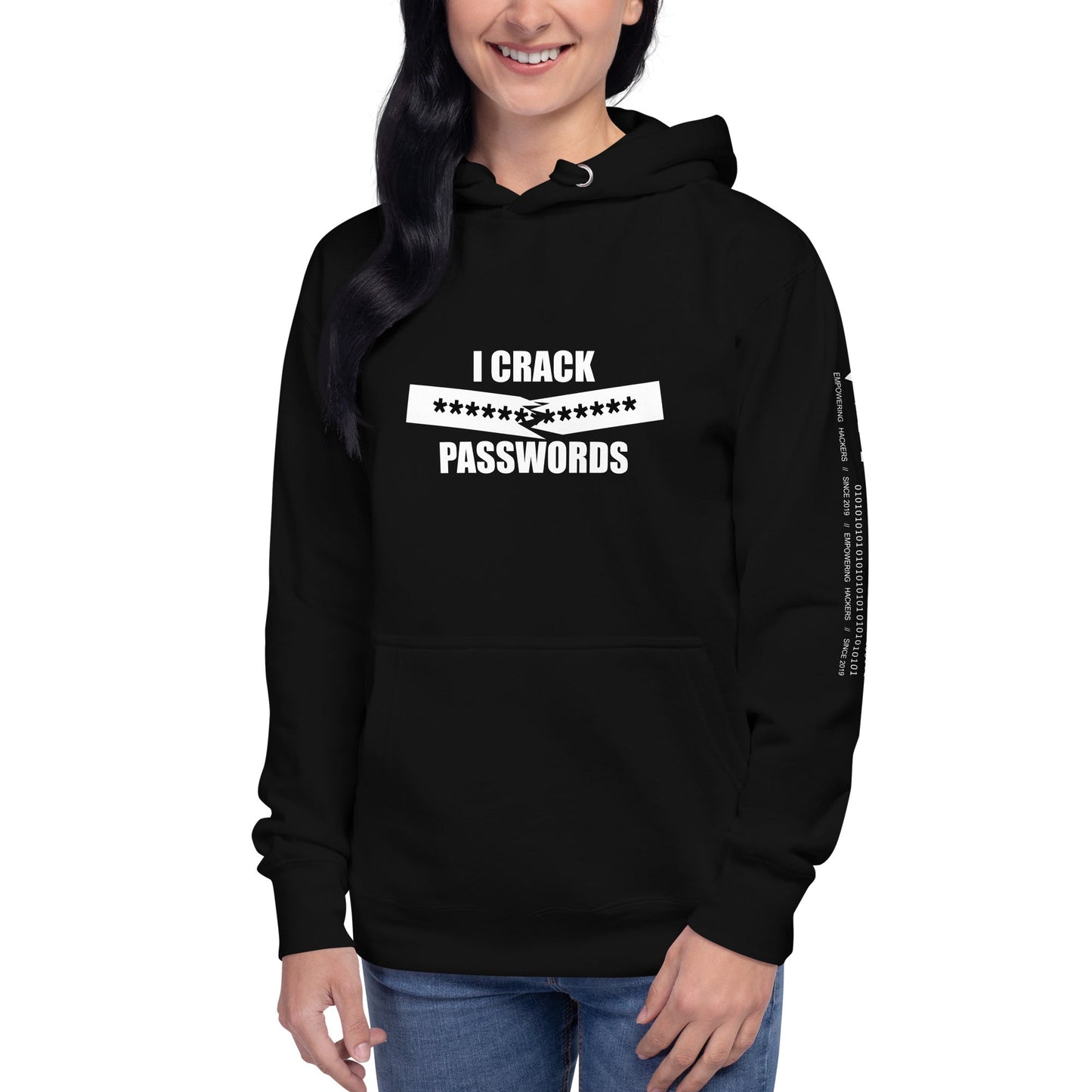 I crack passwords - Unisex Hoodie by DarkByteGear