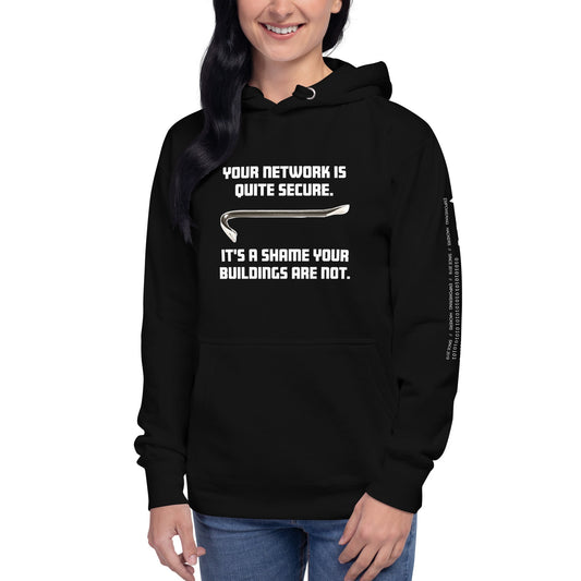 Your network is quite secure - Unisex Hoodie by DarkByteGear