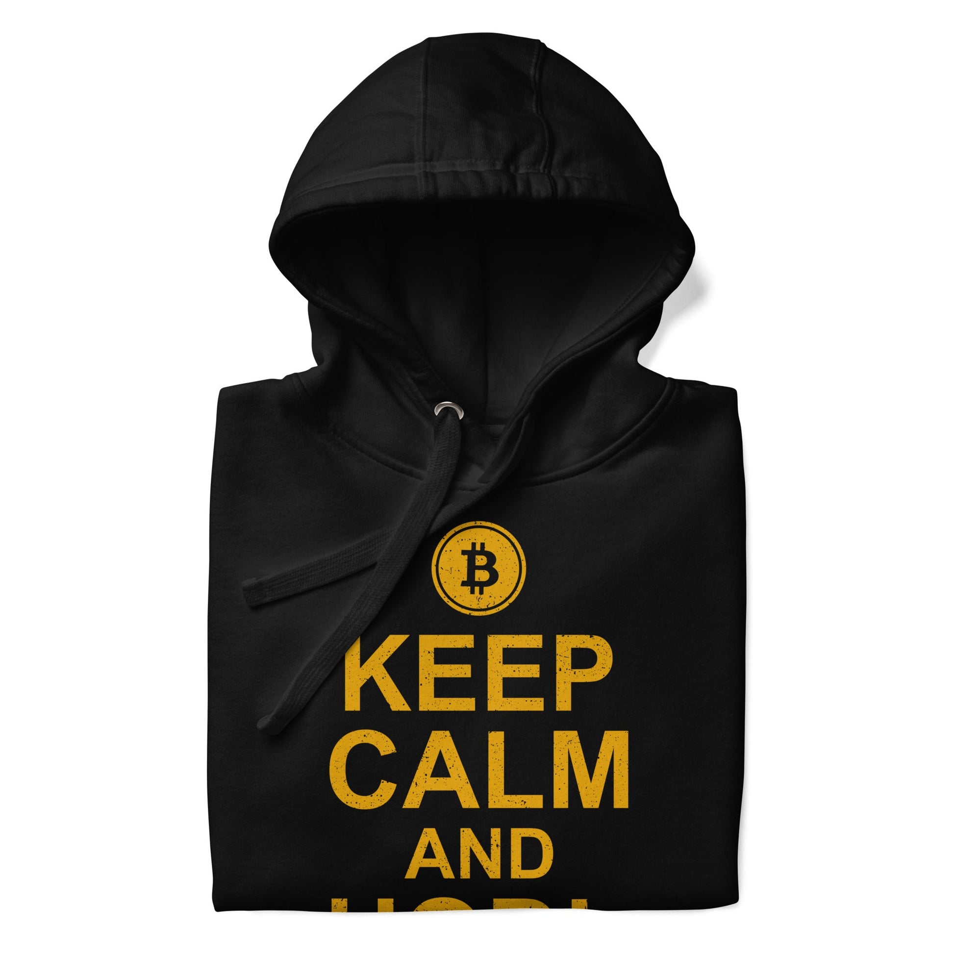 Keep Calm and HODL Unisex Hoodie by DarkByteGear