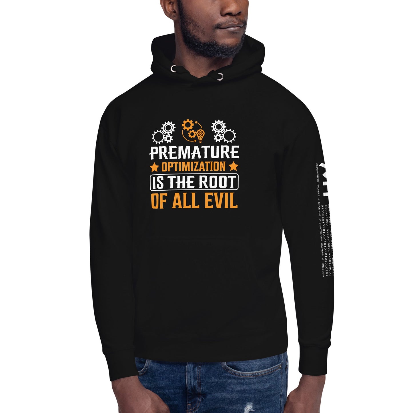 Premature Optimization is the Root of all Evil - Unisex Hoodie by DarkByteGear